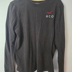 VINTAGE HCO Men's Brown Long Sleeve Shirt
